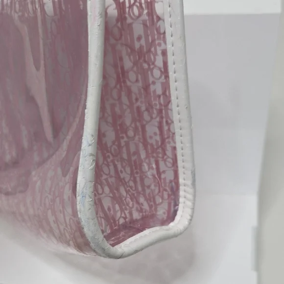 Dior Pink Transparent Cosmetic Case - Picture 6 of 10
